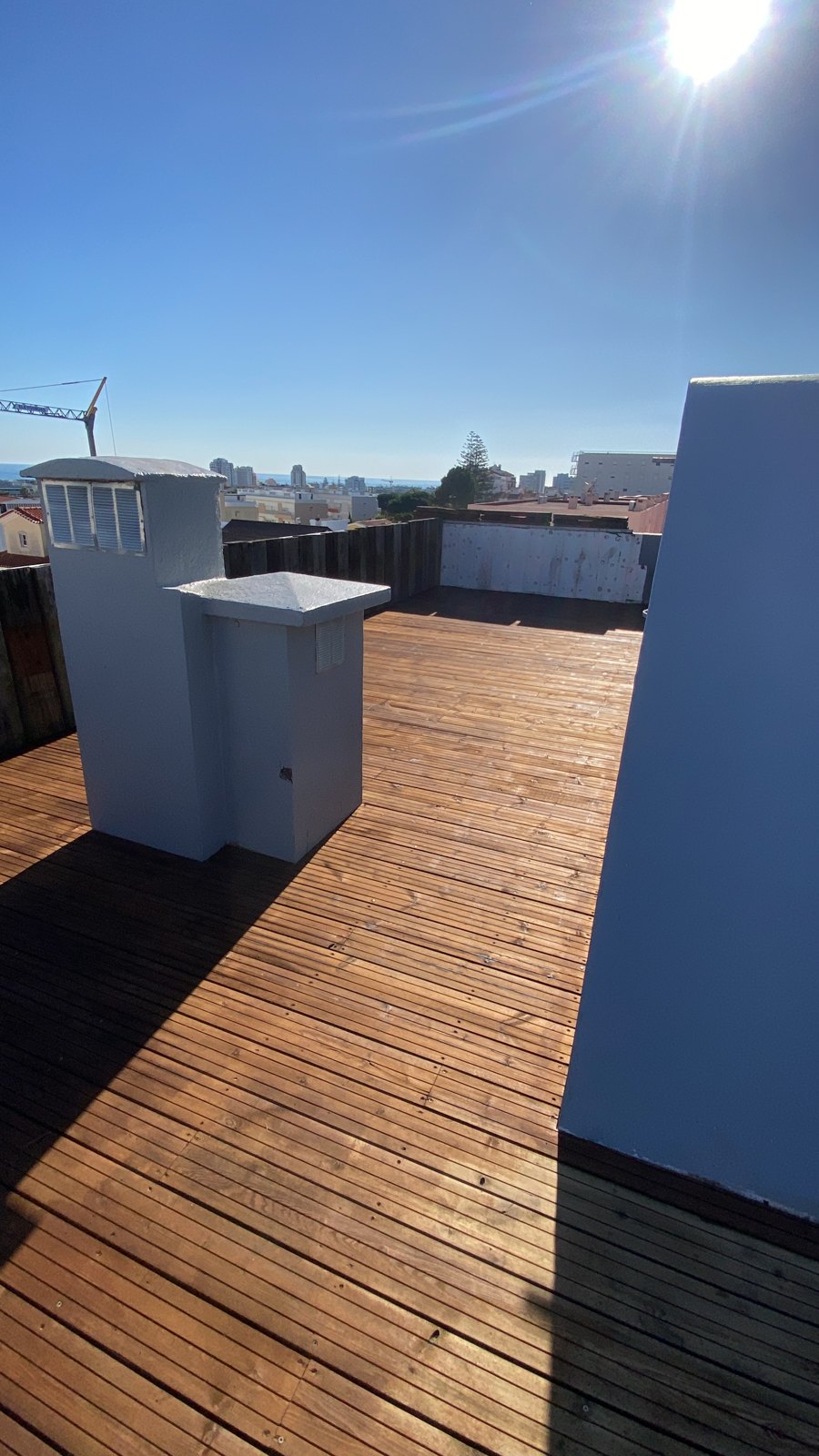 Impermeabilização e deck em madeira